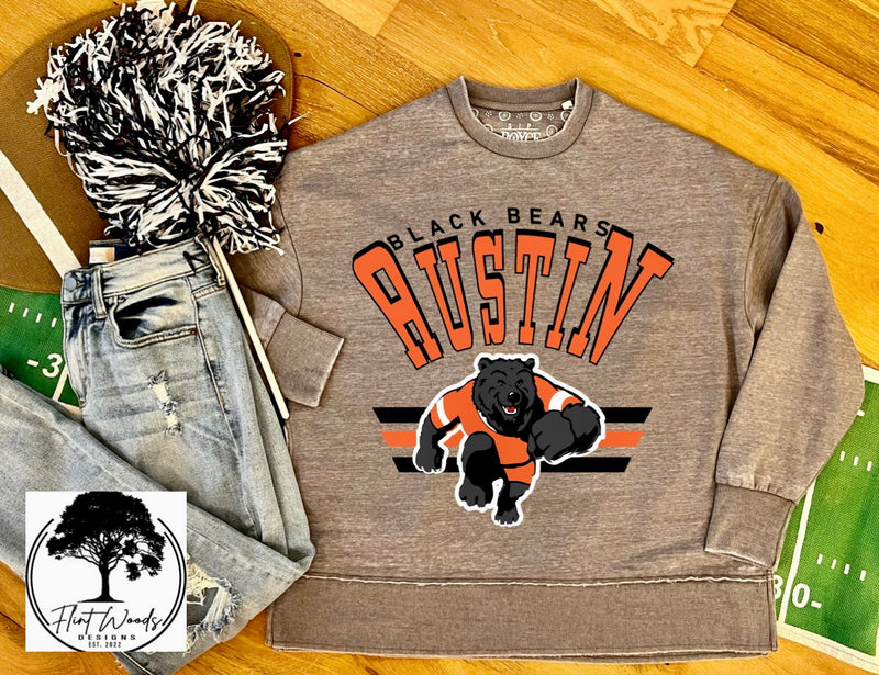 Austin Black Bears Mascot Sweatshirt