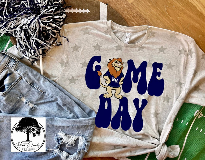 Brindlee Mountain Lions Game Day T-Shirt