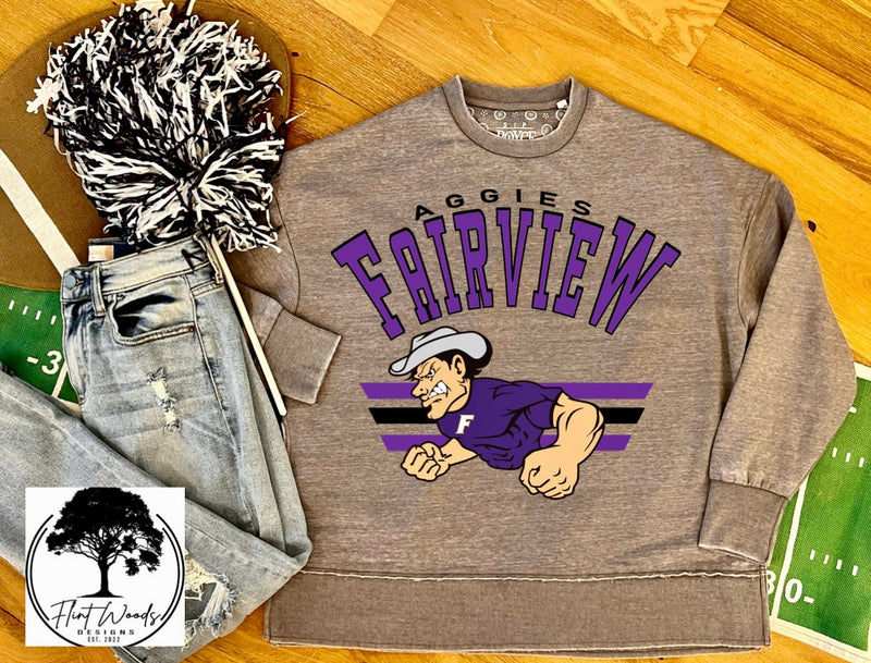 Fairview Aggies Mascot Sweatshirt