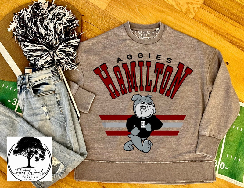 Hamilton Aggies Mascot Sweatshirt