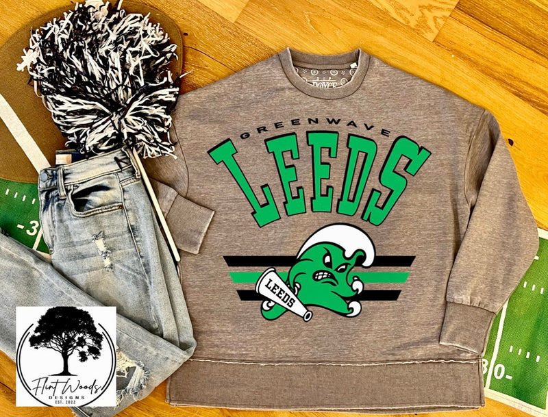 Leeds Greenwave Mascot Sweatshirt